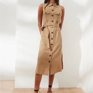 Banana Republic Safari Trench shirt dress